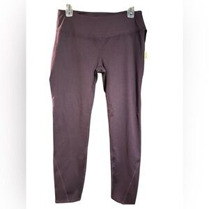 Tangerine Capris with Wide Waistband